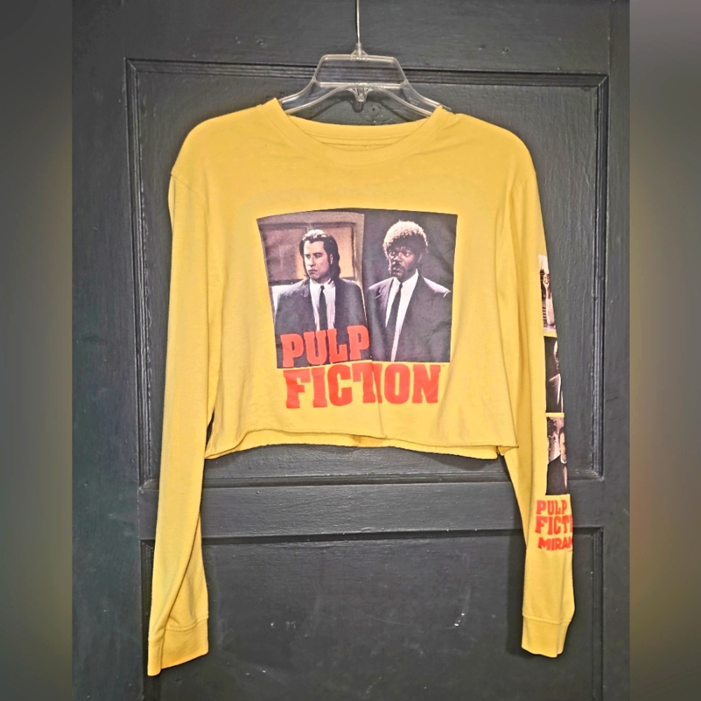 Pulp fiction crop top